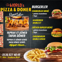 World’s Pizza Döner Hamburger Belen Pizza Döner Satış ve Siparişi