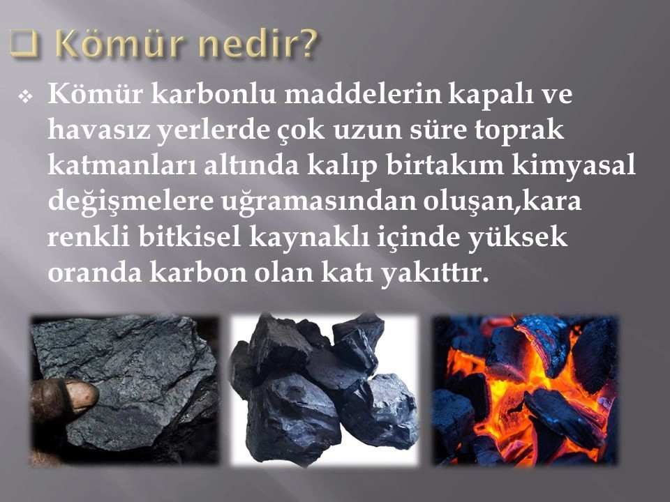 Soma Kömür Çeşitleri