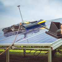 Solarwash Enerji Karaman Güneş Panelleri Robotik Temizleme Hizmeti